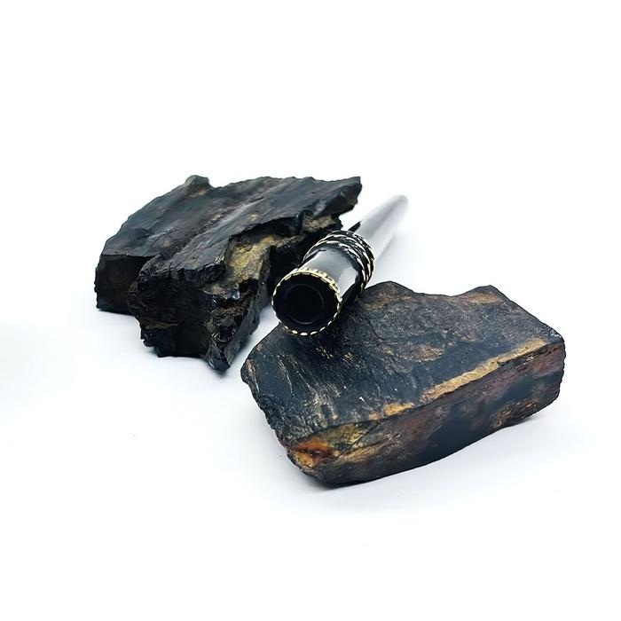 Özel Usta İşçilikli Orijinal Oltu Taşı Ağızlık