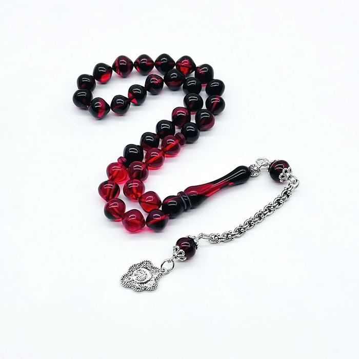 Renk Hareli Şalgam Kesim Sıkma Ateş Kehribar Tesbih