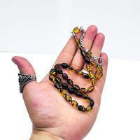 Renk Hareli Sıkma Ateş Kehribar Tesbih