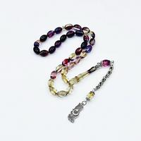 Renk Süzmesi Sıkma Ateş Kehribar Tesbih