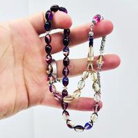 Renk Süzmesi Sıkma Ateş Kehribar Tesbih