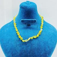 Şeffaf Orijinal Sertifikalı Bebek Damla Kehribar Kolye