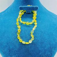 Şeffaf Orijinal Sertifikalı Bebek Damla Kehribar Kolye