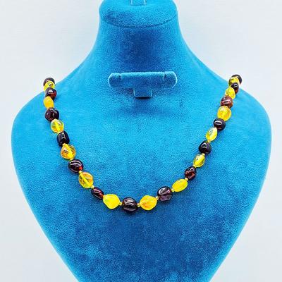 Sertifikalı Yetişkin Damla Kehribar Kolye