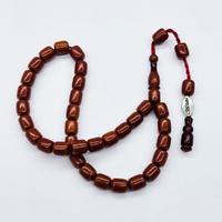 Usta İmzalı Eskitme Sıkma Kehribar Tesbih