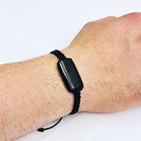 Usta İşçilikli İsimli Örgülü Sertifikalı Oltu Taşı Bileklik