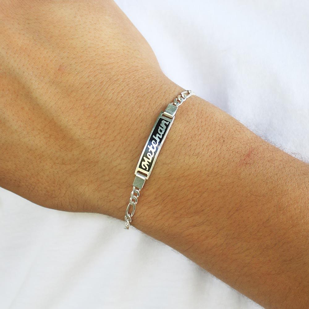 925 K Silver Plaque Bracelet