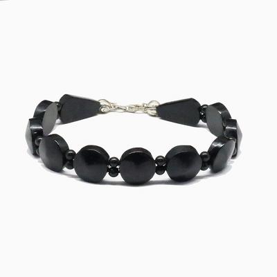 Oltu Taşı Piramit Şekilli Bileklik