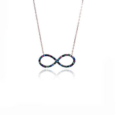 Sonsuz Gümüş Kolye