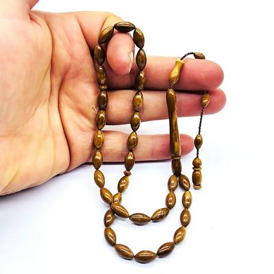 Arpa Kesim Özel İşçilikli Kuka Ağacı Tesbih