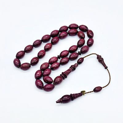 Beyzi Kesim Usta İşçilikli Morgül Ağacı Tesbih