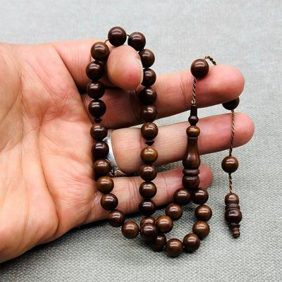 Bilek Boy Kınalı Kuka Ağacı Tesbih