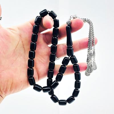 Kapsül Kesim Gürcistan Oltu Taşı Tesbih