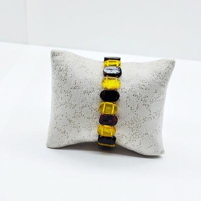 Karışık Renk Sertifikalı Roleks Damla Kehribar Bileklik