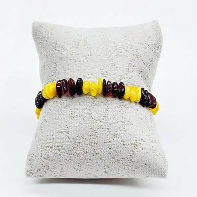 Karışık Renkte Sertifikalı Damla Kehribar Bileklik