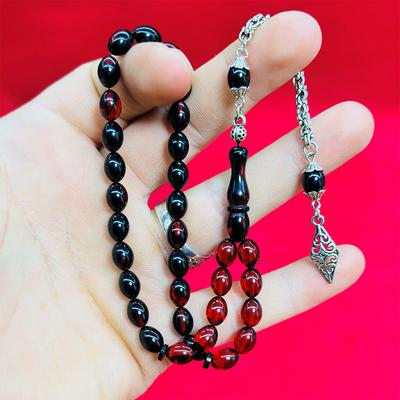 Mini Boy Sıkma Ateş Kehribar Tesbih