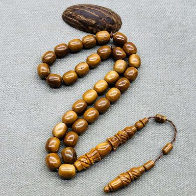 Oyma İmame İşçilikli Kuka Ağacı Tesbih