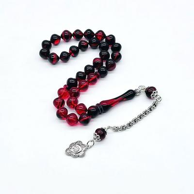 Renk Hareli Şalgam Kesim Sıkma Ateş Kehribar Tesbih