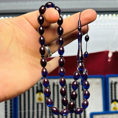 Renk Süzmesi Sıkma Ateş Kehribar Tesbih