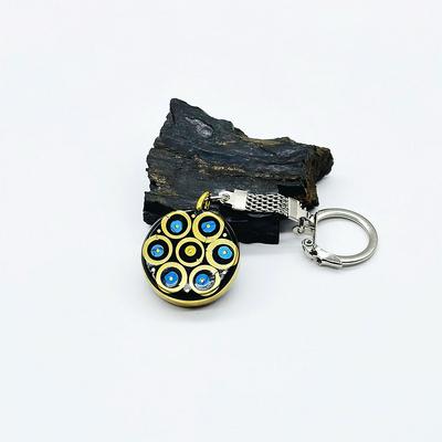 Usta İşçilikli Orijinal Oltu Taşı Anahtarlık