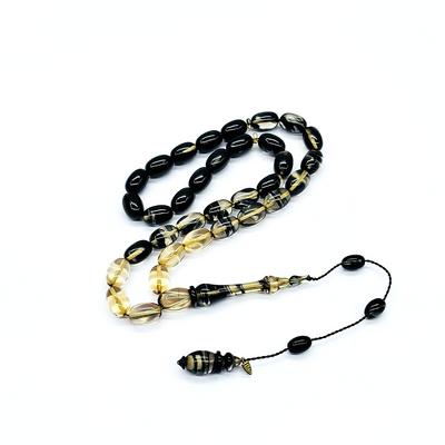 Usta İşçilikli Renk Süzmesi Sıkma Ateş Kehribar Tesbih