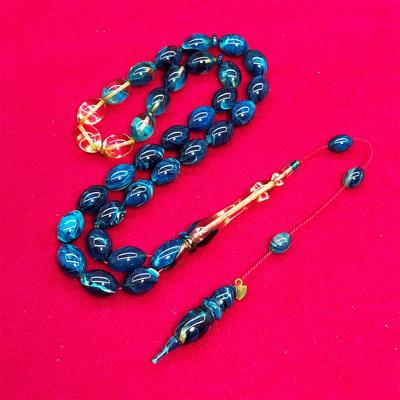 Usta İşçilikli Sıkma Kehribar Tesbih 